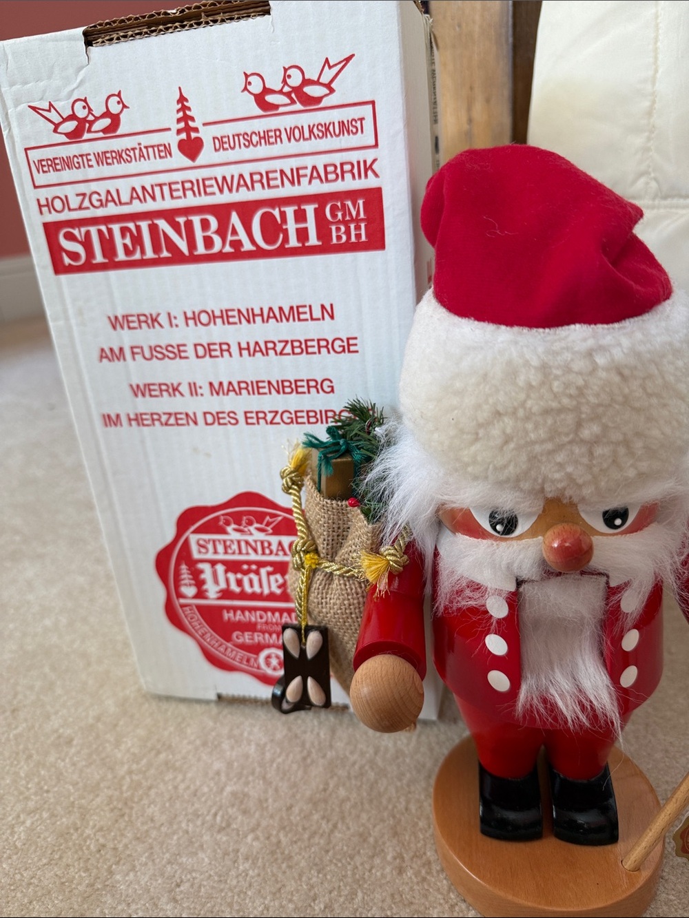 Steinbach Troll Santa Nutcracker – Handmade Holiday Figurine NWT